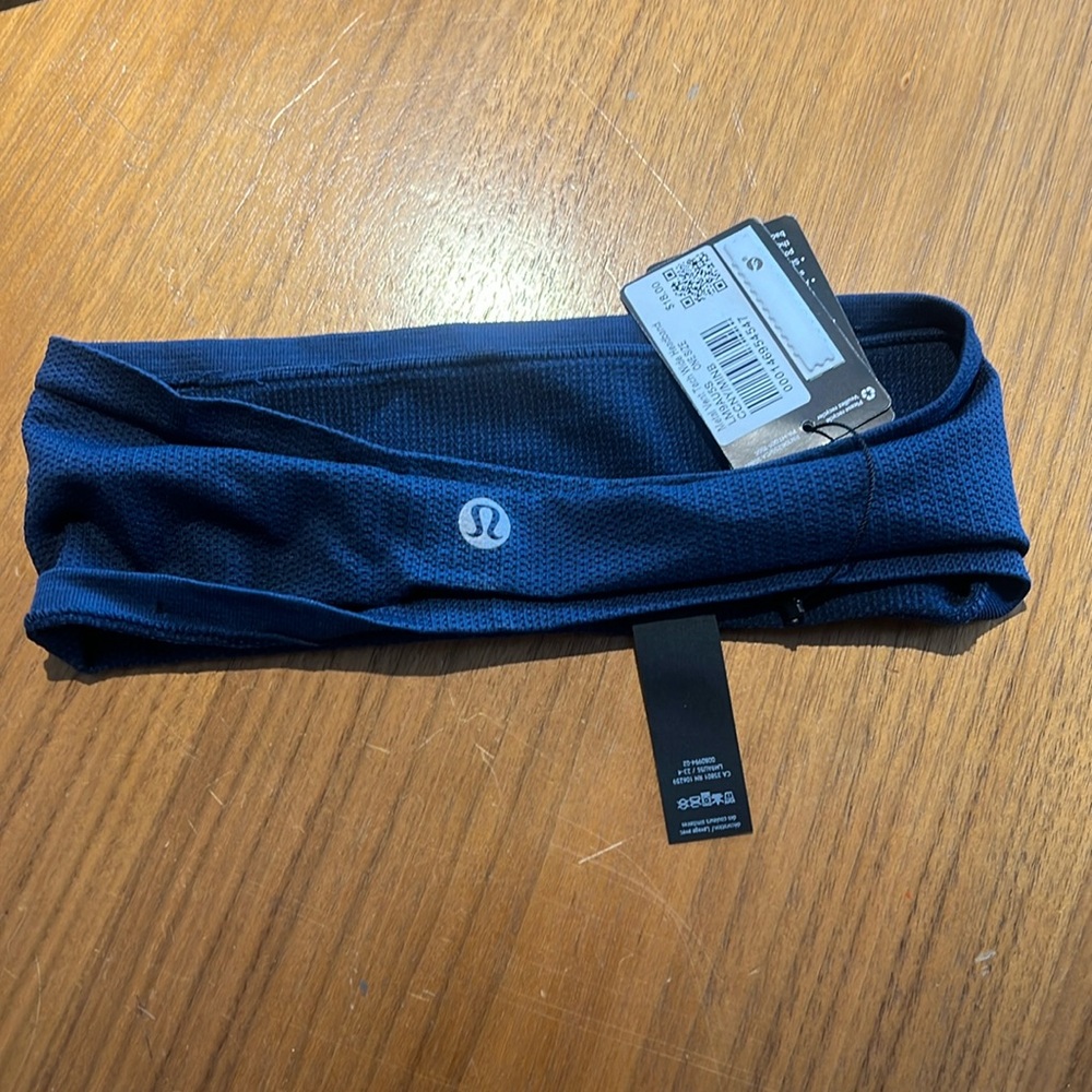 lululemon athletica Navy Blue Headband